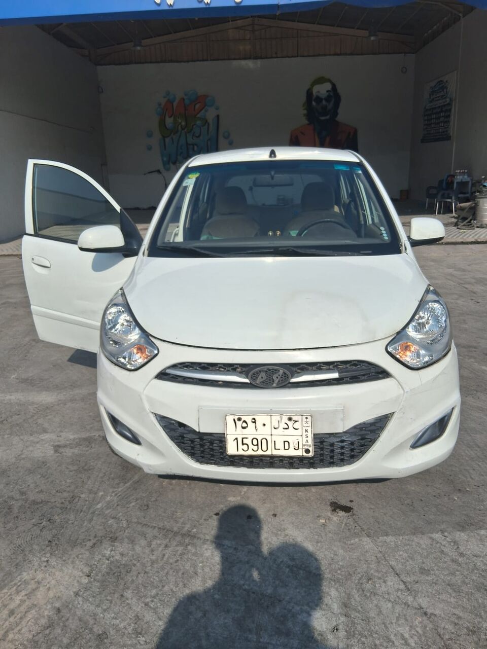 Riyadh, Vehicles, Cars & Trucks , SAR 11000,  Hyundai I10,  2013,  Automatic,  00000 KM,    &ndash;  &ndash; White &ndash; For Urgent Sale