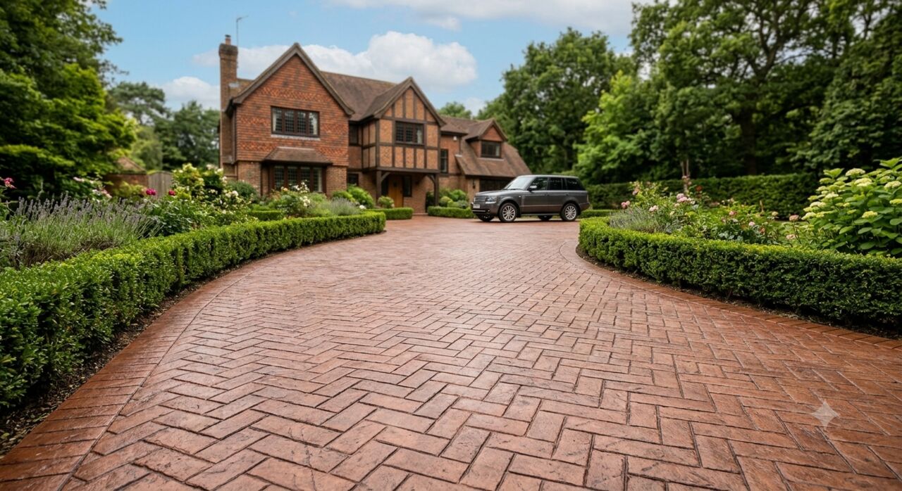 London, Construction, First Impression Driveways & Patios &ndash; Printed Concrete Driveways In Berkshire