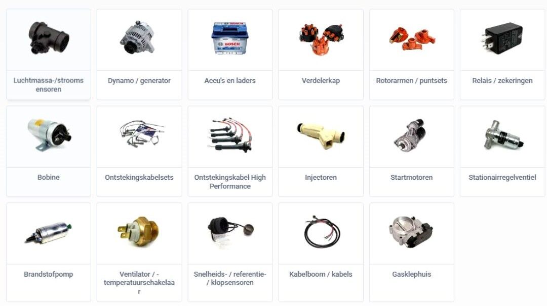 London, Auto Parts, Porsche Motor Elektrische Onderdelen