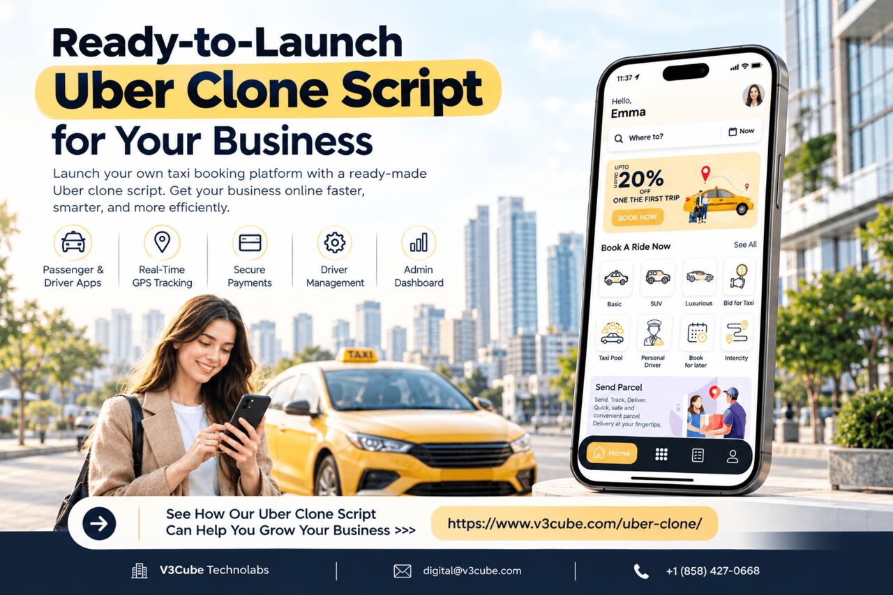 Riyadh, Software Development, Ready-to-Launch Uber Clone Script For Your Business
