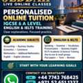 Jeddah Online Tuition | Personalised IGCSE & A Level Support | English & IELTS Training