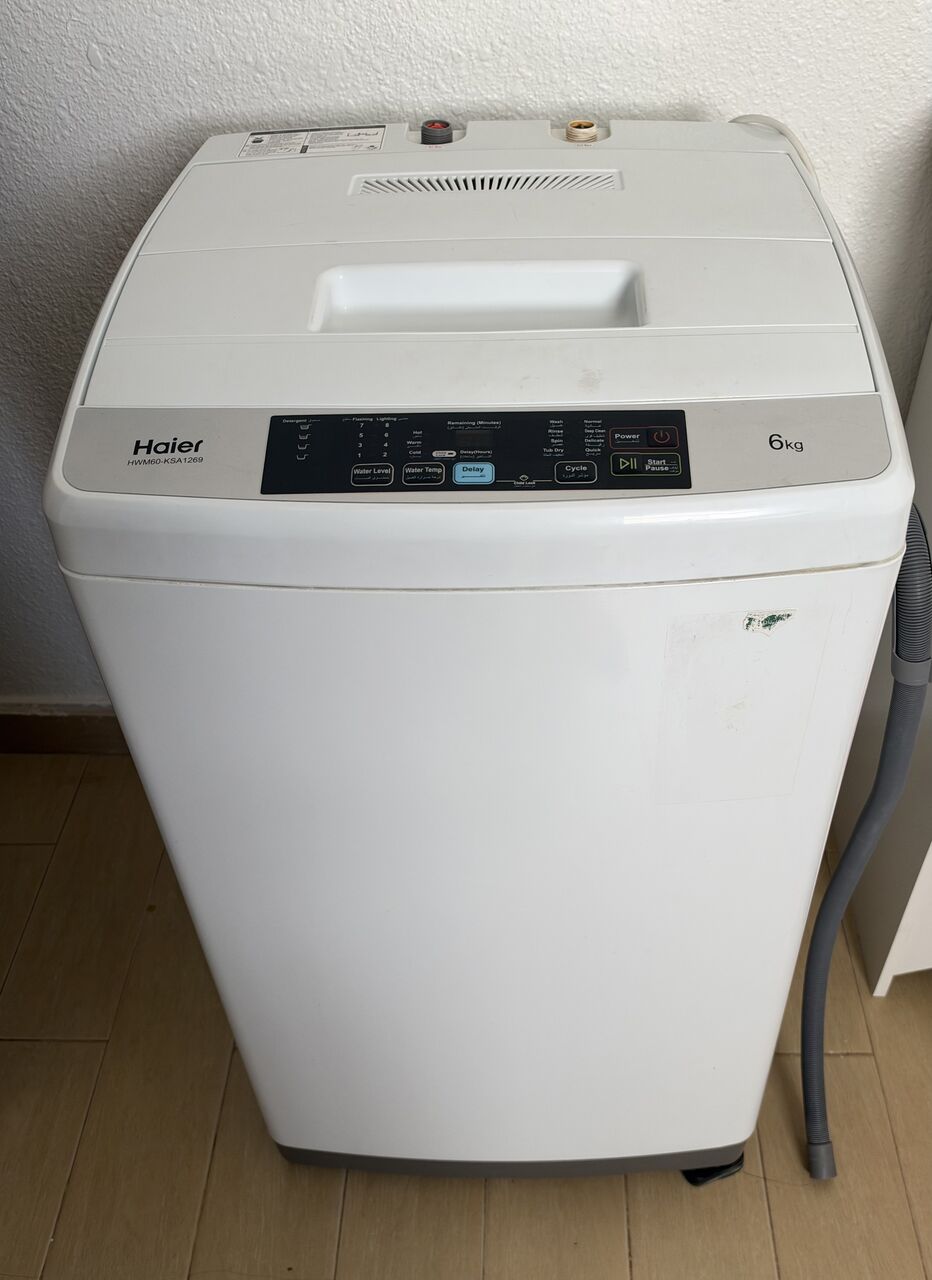 Al Aqeeq, Appliances, SAR 200,  Haier Washing Machine 6kg