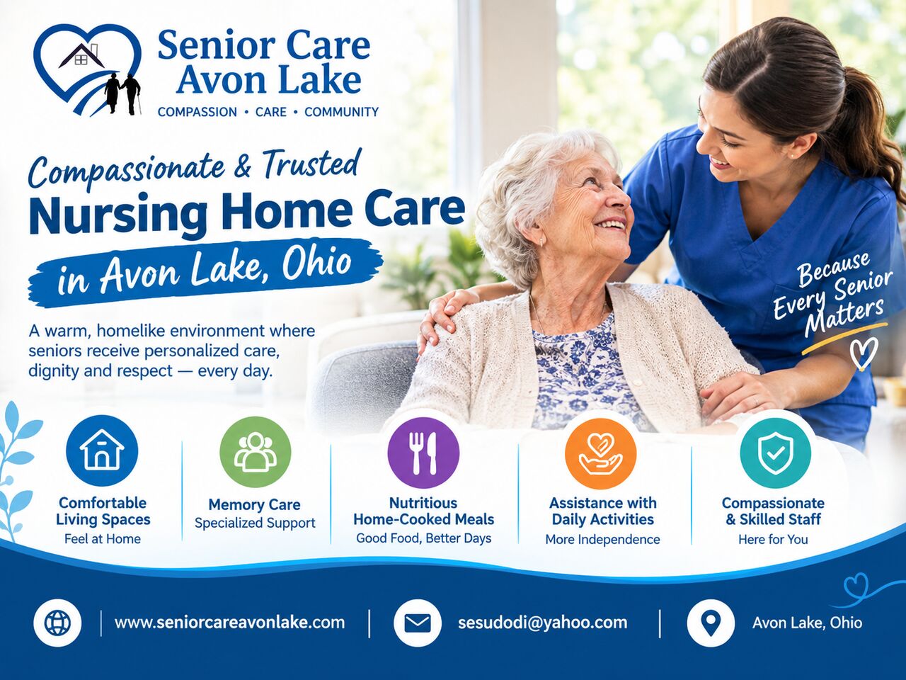 New York, Business, Assisted Living Facility Avon Lake USA | Senior Care