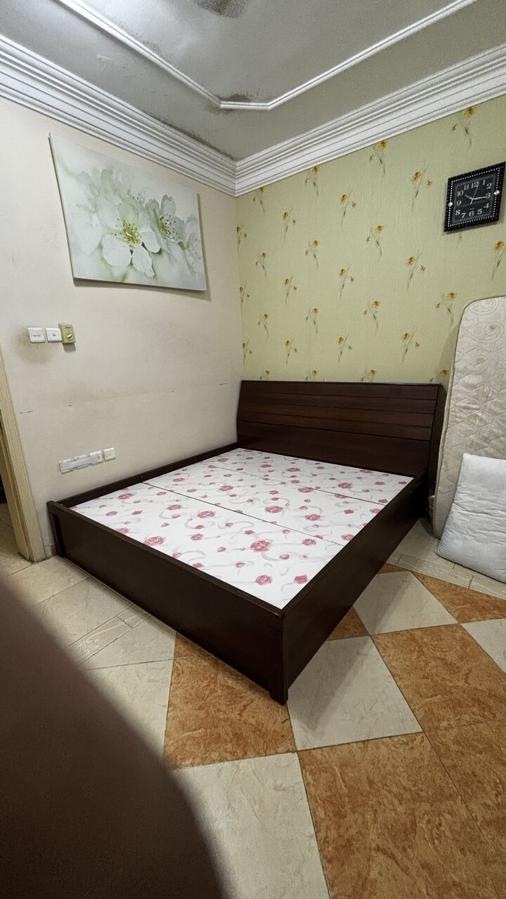 Al Baghdadyiah Al Gharbyia, Household Items, SAR 350,  Double Size Bed Frame Without Mattress