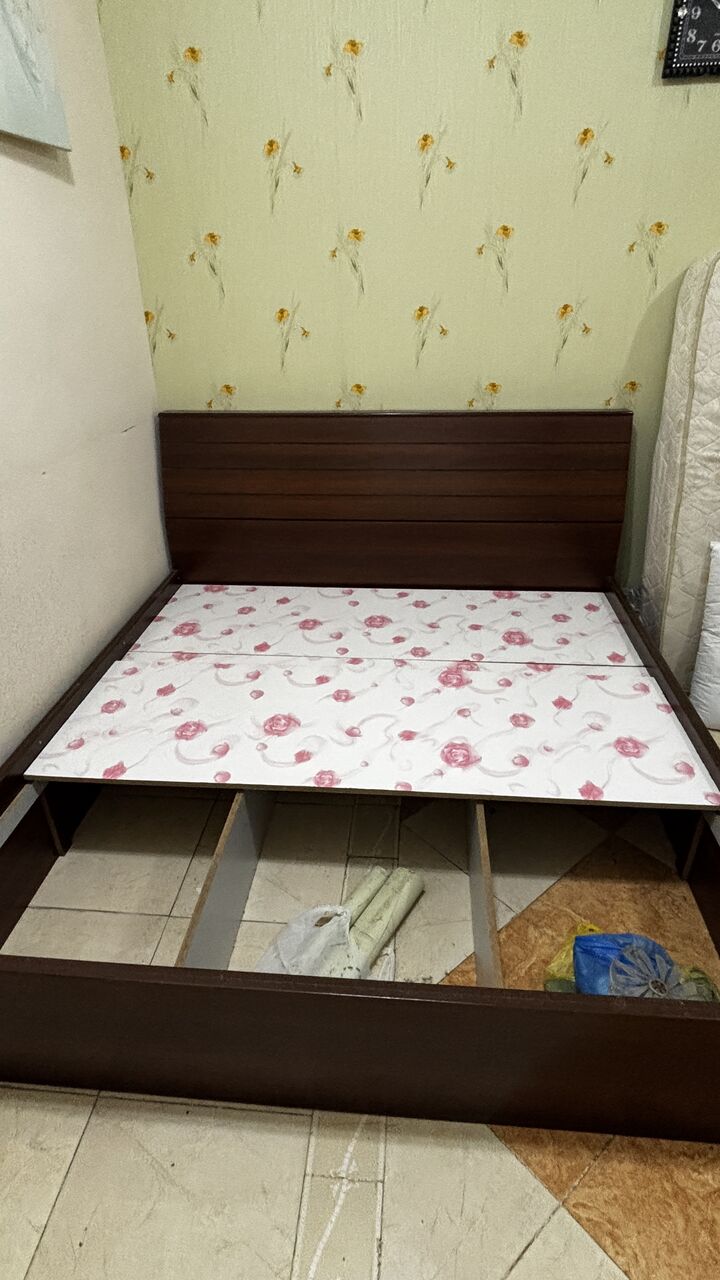 Al Baghdadyiah Al Gharbyia, Household Items, SAR 350,  Double Size Bed Frame Without Mattress