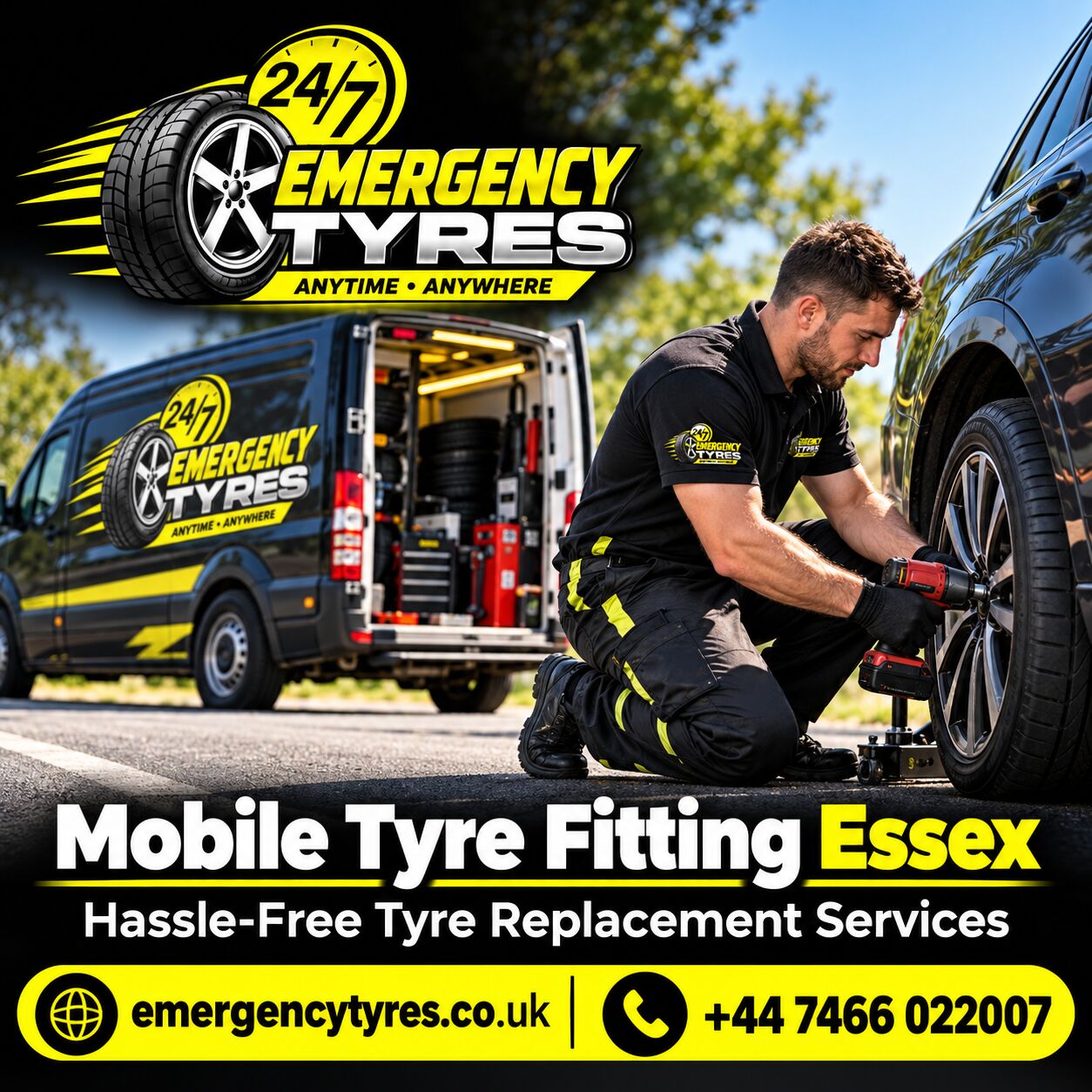 London, Automotive, Mobile Tyre Fitting Essex &ndash; Hassle-Free Tyre Replacement Services