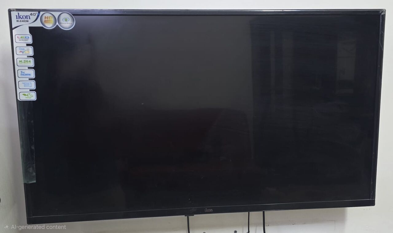 Al Malaz, Household Items, SAR 199,  Ikon LED TV 40 Inches With Mi Box At A Very Reasonable Price