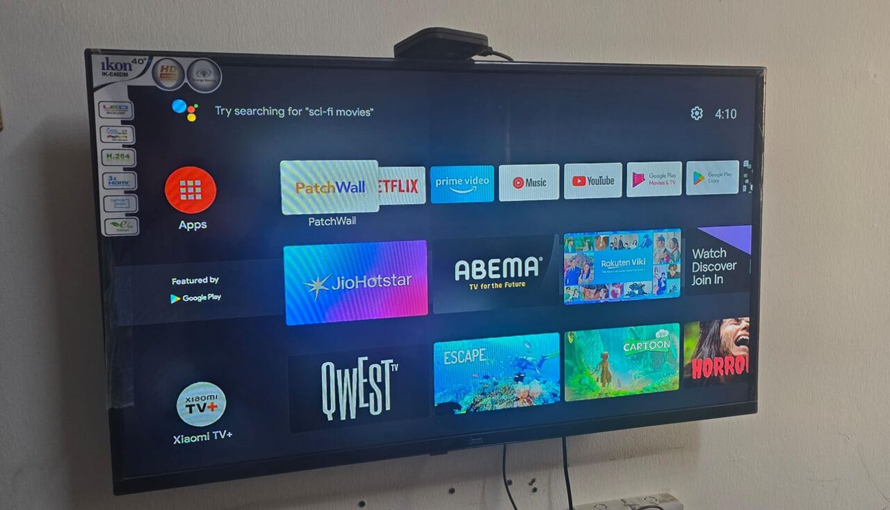 Al Malaz, Household Items, SAR 199,  Ikon LED TV 40 Inches With Mi Box At A Very Reasonable Price