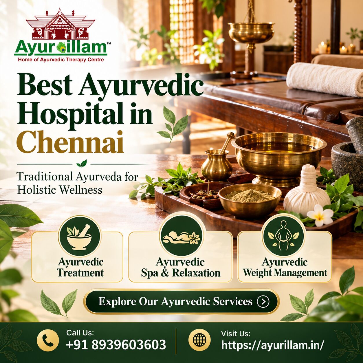 Chennai, Health, Best Ayurvedic Hospital In Chennai For Holistic Wellness &ndash; Ayurillam