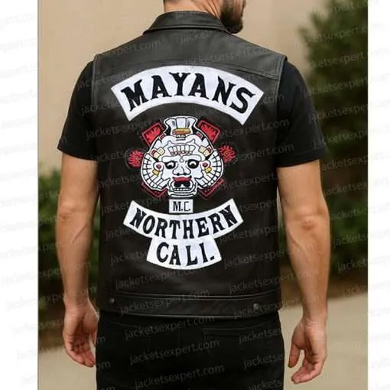 New York, Clothing & Accessories, USD 169,  Mayans Leather Vest &ndash; Bring Biker Style To Your Everyday Look