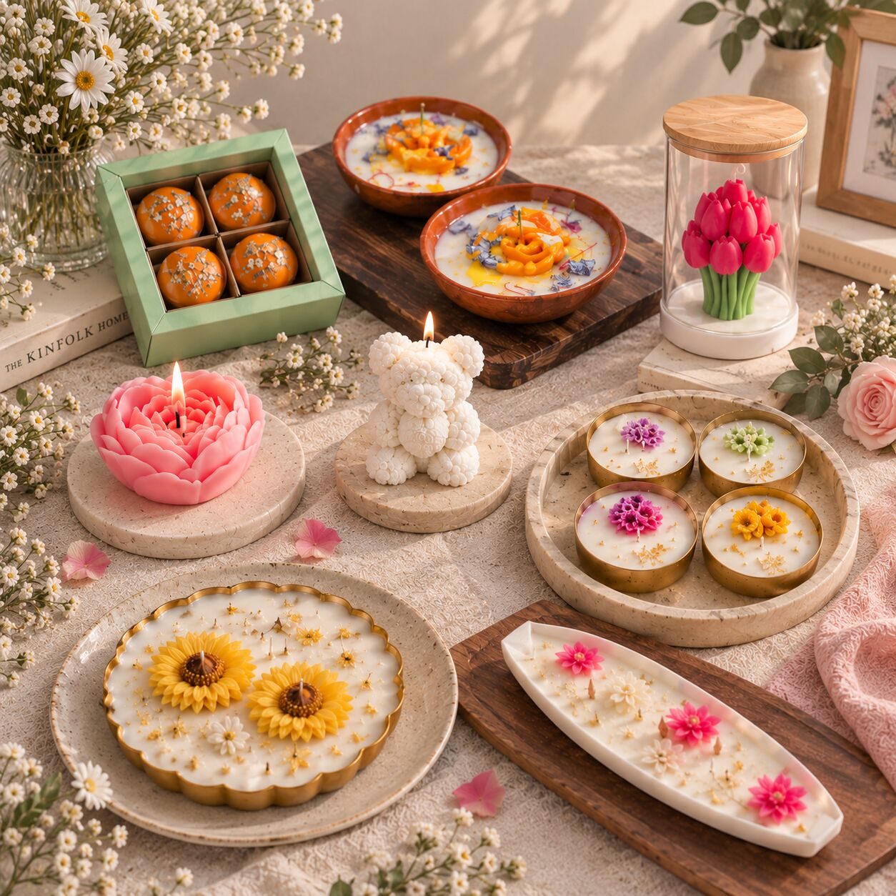 Noida, Household Items, Handmade Indian Scented Candles For Everyday Comfort