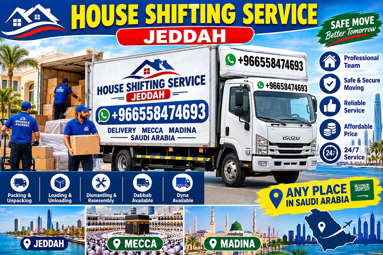 Jeddah, Household, Mr HARRIS MOVER & PACKERS SERVICE HOUSE. VILLA SHIFTING JEDDAH 0546986569.....