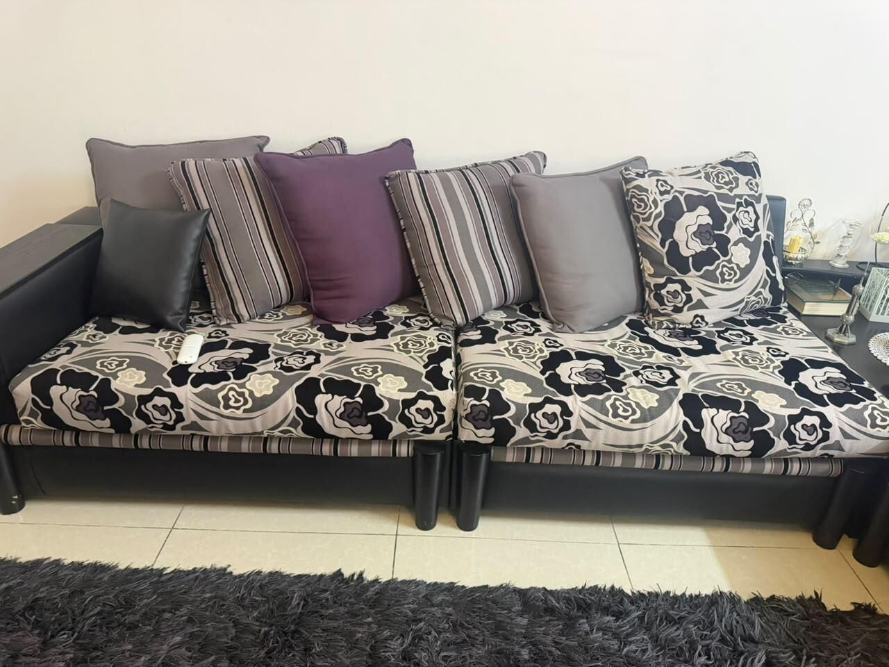 Jeddah, Furniture, SAR 950,  8 Seater Sofa Set With L Shape Corner Table