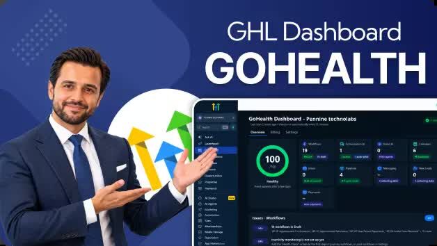 New York, Software, USD 250,  GoHealth Dashboard For GoHighLevel