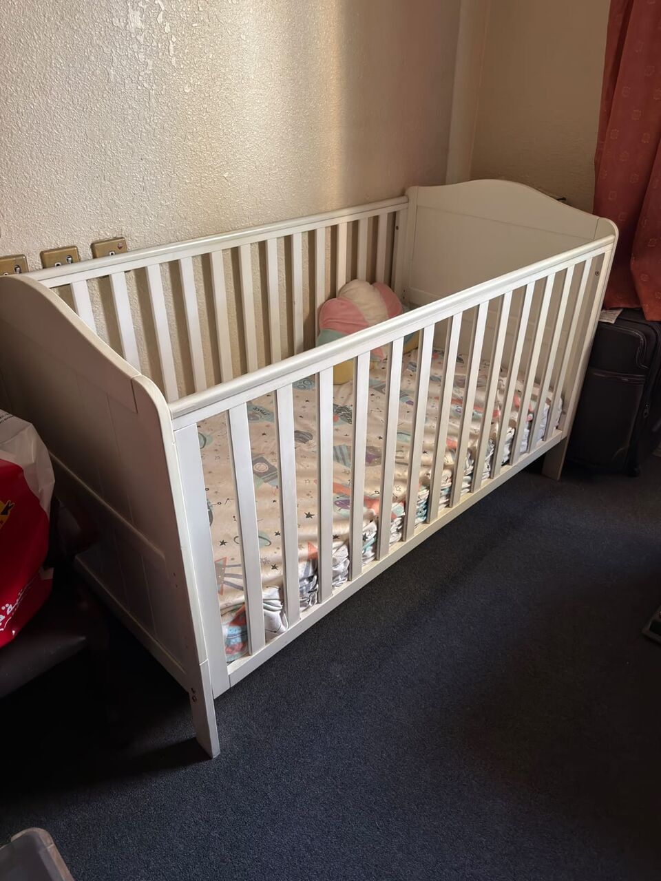 Al Malaz, Baby & Kid Stuff, SAR 350,  Mothercare Cot/Bed From 1 Month To 8 Years With Mattress