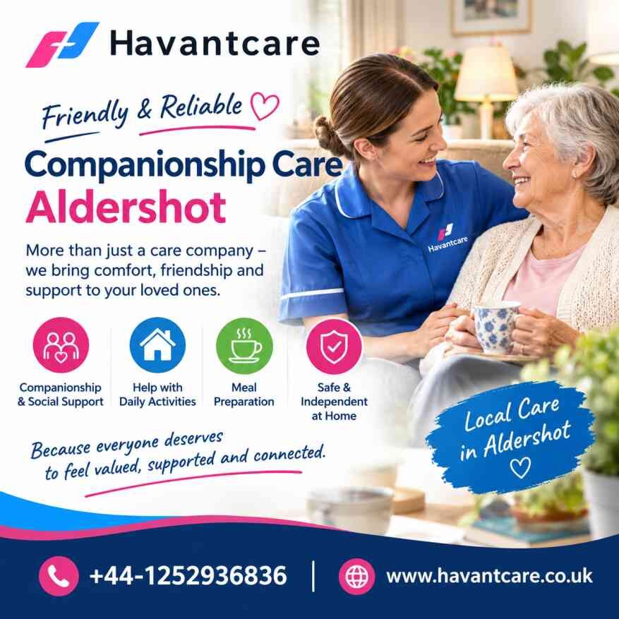London, Health, Companionship Care Aldershot For Seniors At Home