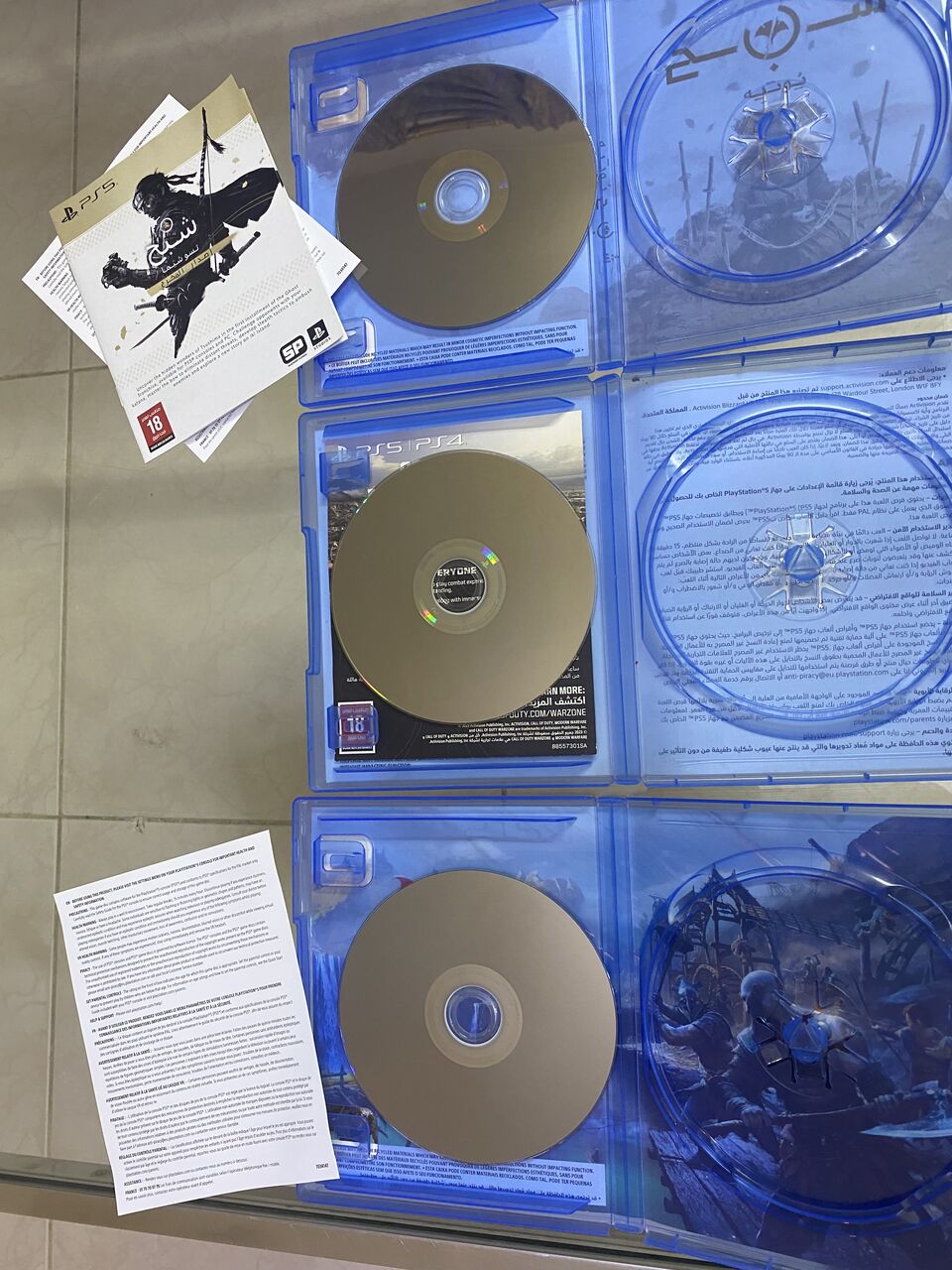 Riyadh, Video Games, SAR 550,  3 PS5 Games