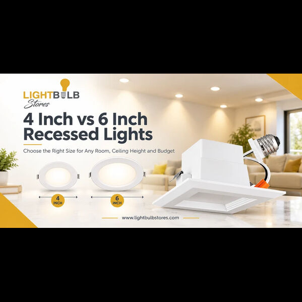 New York, Electronics, USD 17,  What&rsquo;s The Difference? 4 Inch Vs 6 Inch Recessed Lights
