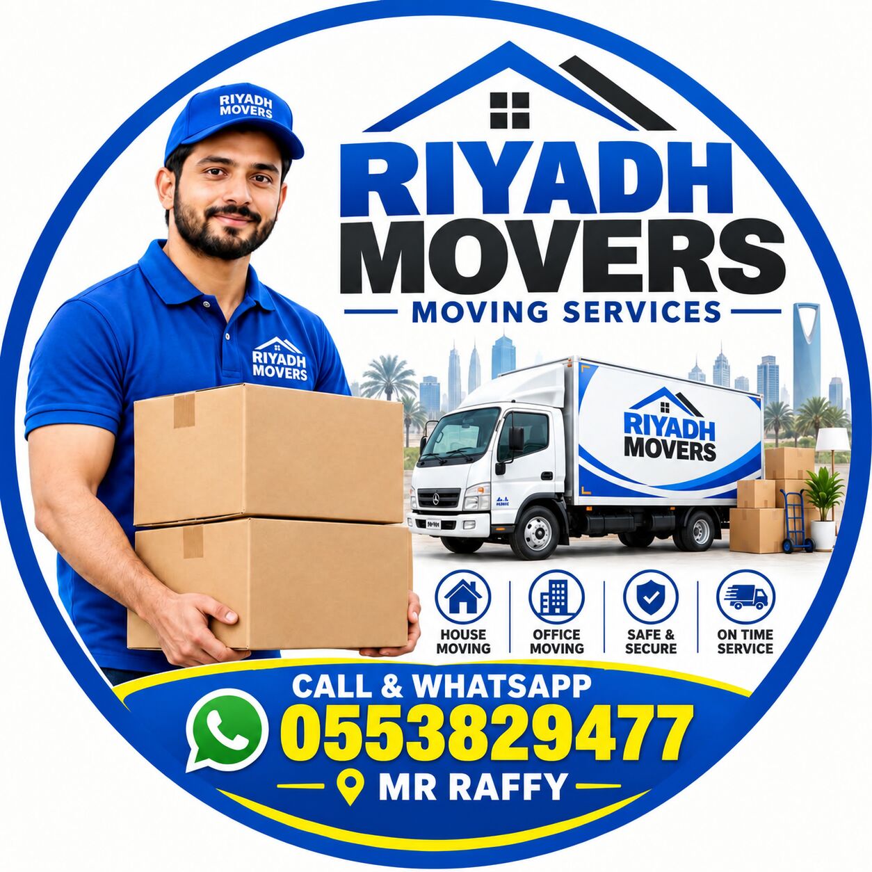 Riyadh, Logistics, ALL◆Riyadh♥ MOVERS♥PACKERS♥CLEANERS♥PEST CONTROLTOTAL SOLUTION@ BEST PRICE(0553829477🛠33