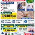 URGENT: Tiles Masons, Painters, Gypsum Board Workers & Helpers Needed - Riyadh