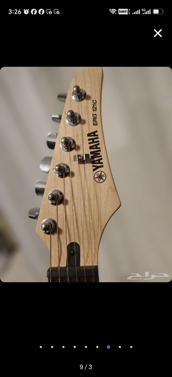 Dammam, Musical Instruments, SAR 1100,  (Like New) Yamaha Electric Guitar + Amp +case