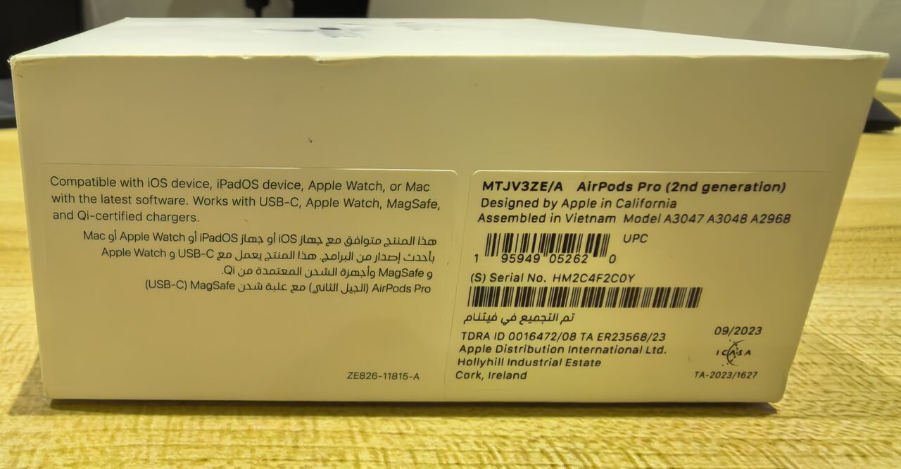 Riyadh, Mobile Phones, SAR 400,  Apple AirPods Pro (2nd Gen) - Complete With Box