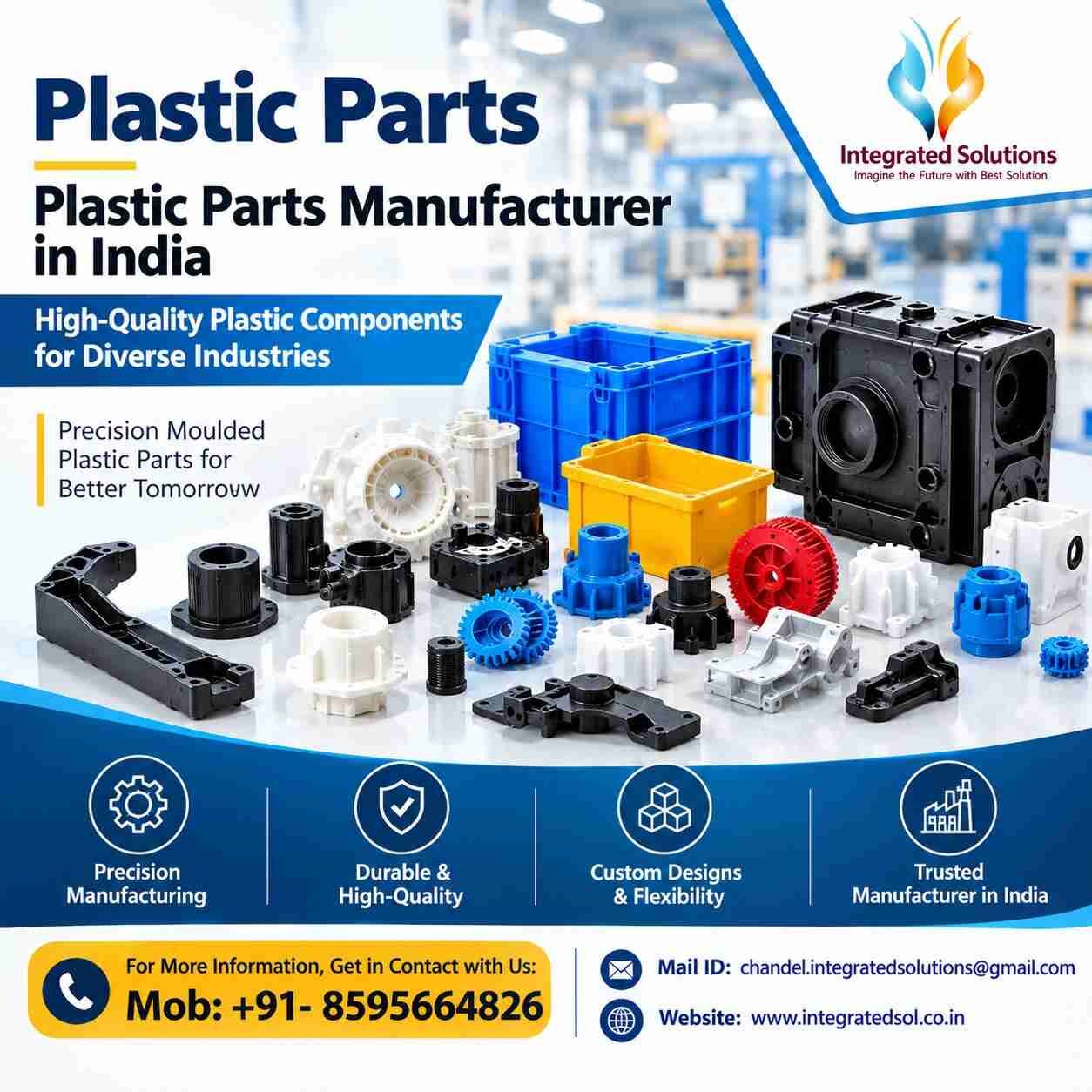 Ahmedabad, Wholesale Products, High-Quality Plastic Parts Manufacturer In India