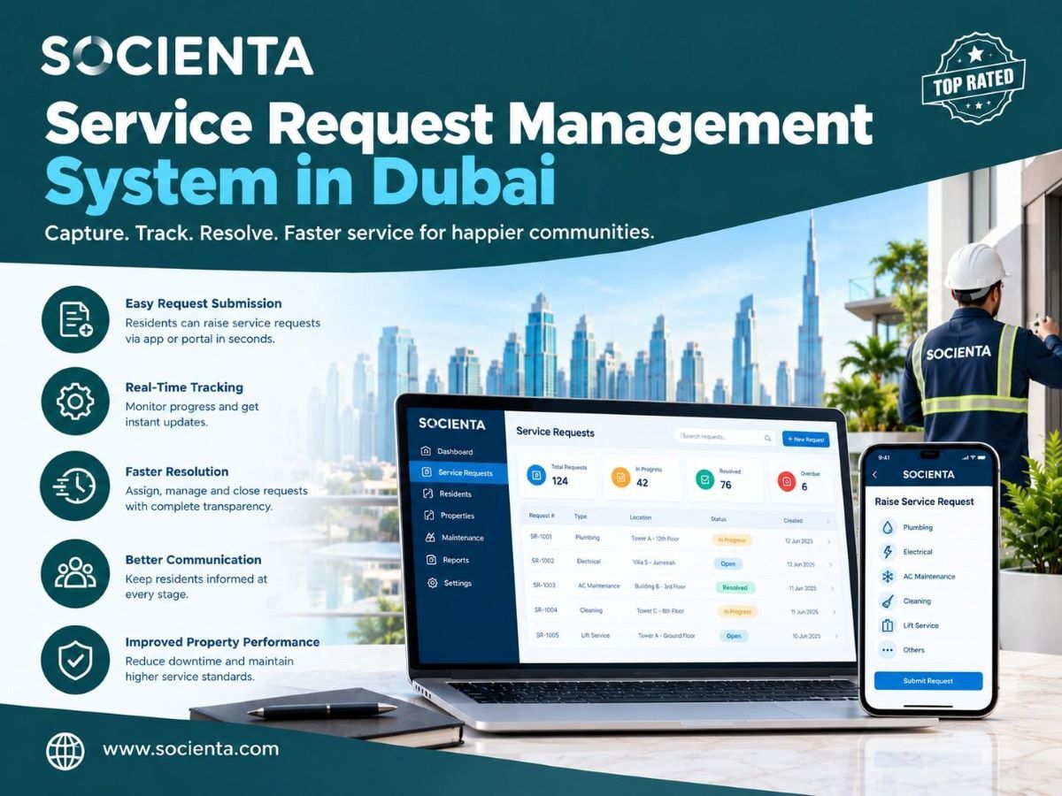 Dubai, Real Estate, Reduce Property Service Request Backlogs In Dubai