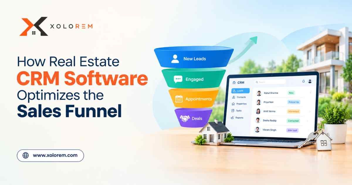 Hyderabad, Real Estate, How Real Estate CRM Software Optimizes The Sales Funnel