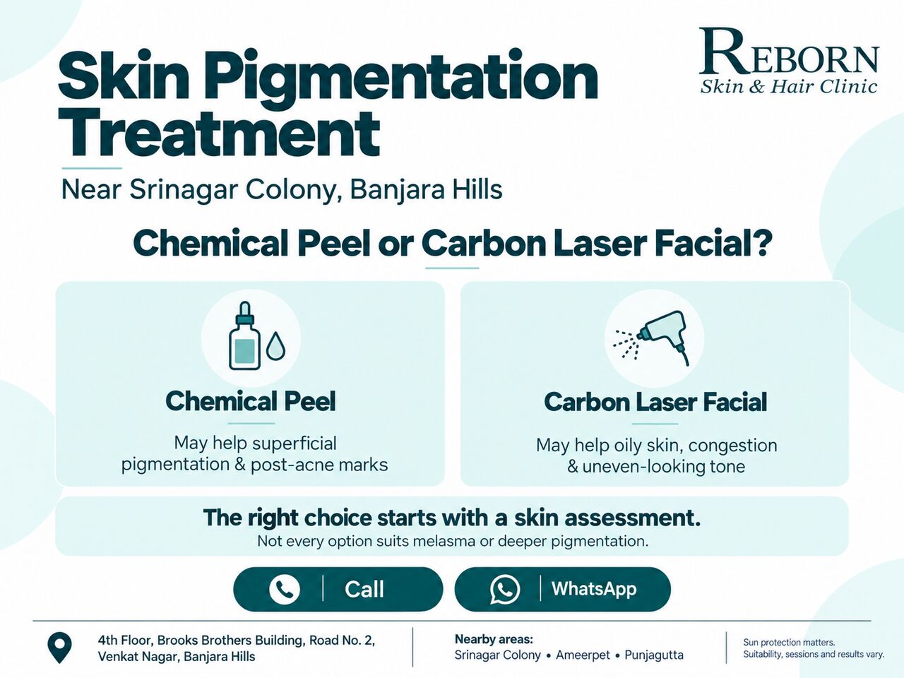 Hyderabad, Health & Beauty Items, INR 3000,  Explore Pigmentation Care Near Srinagar Colony