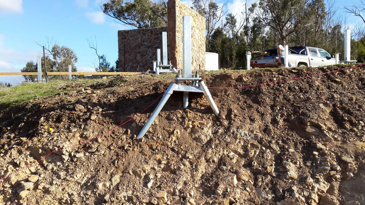 Sydney, Construction, Surefoot Footings