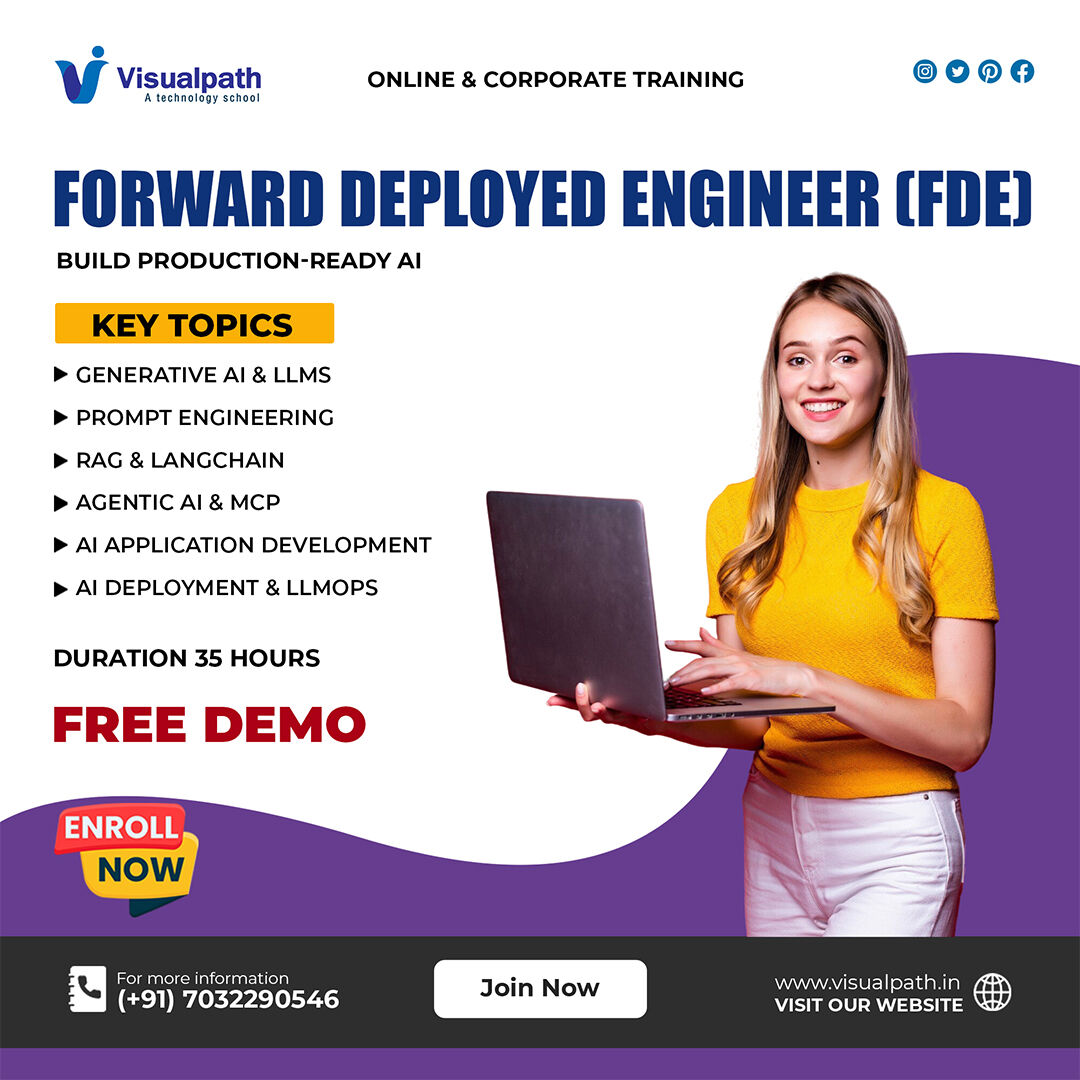 Hyderabad, Education, FDE Training | Forward Deployed Engineer Course Online