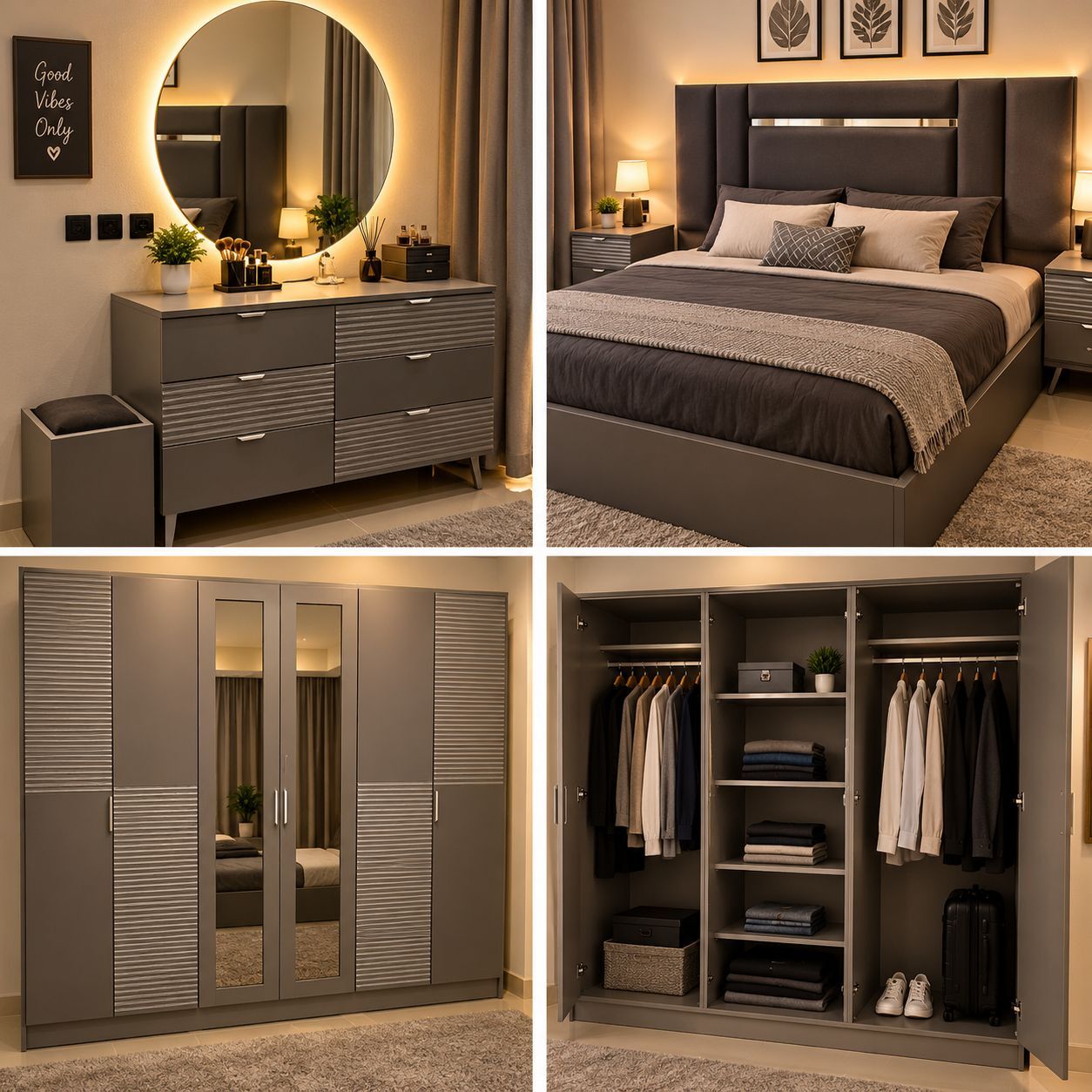 Al Wizarat, Furniture, SAR 111,  New Bedroom Set Sale Online Home Devlree Free Sale
