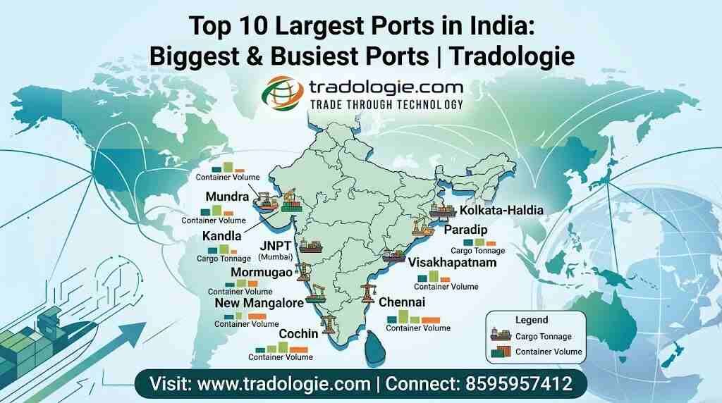 Lucknow, Food, INR 25,  Top 10 Largest Ports In India: Biggest & Busiest Ports | Tradologie