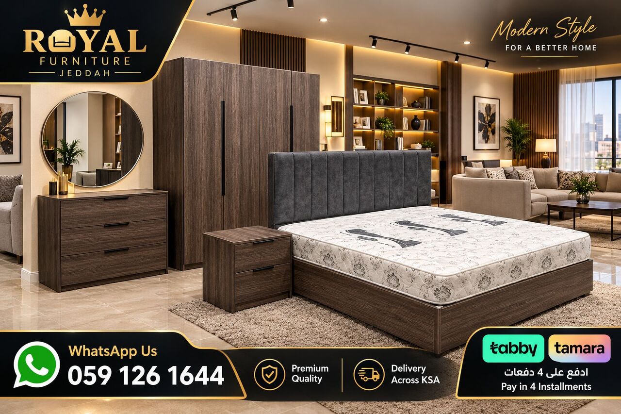 Jeddah, Furniture, SAR 10,  Luxury Bedroom Sets | Modern & Elegant Design | Royal Furniture Jeddah