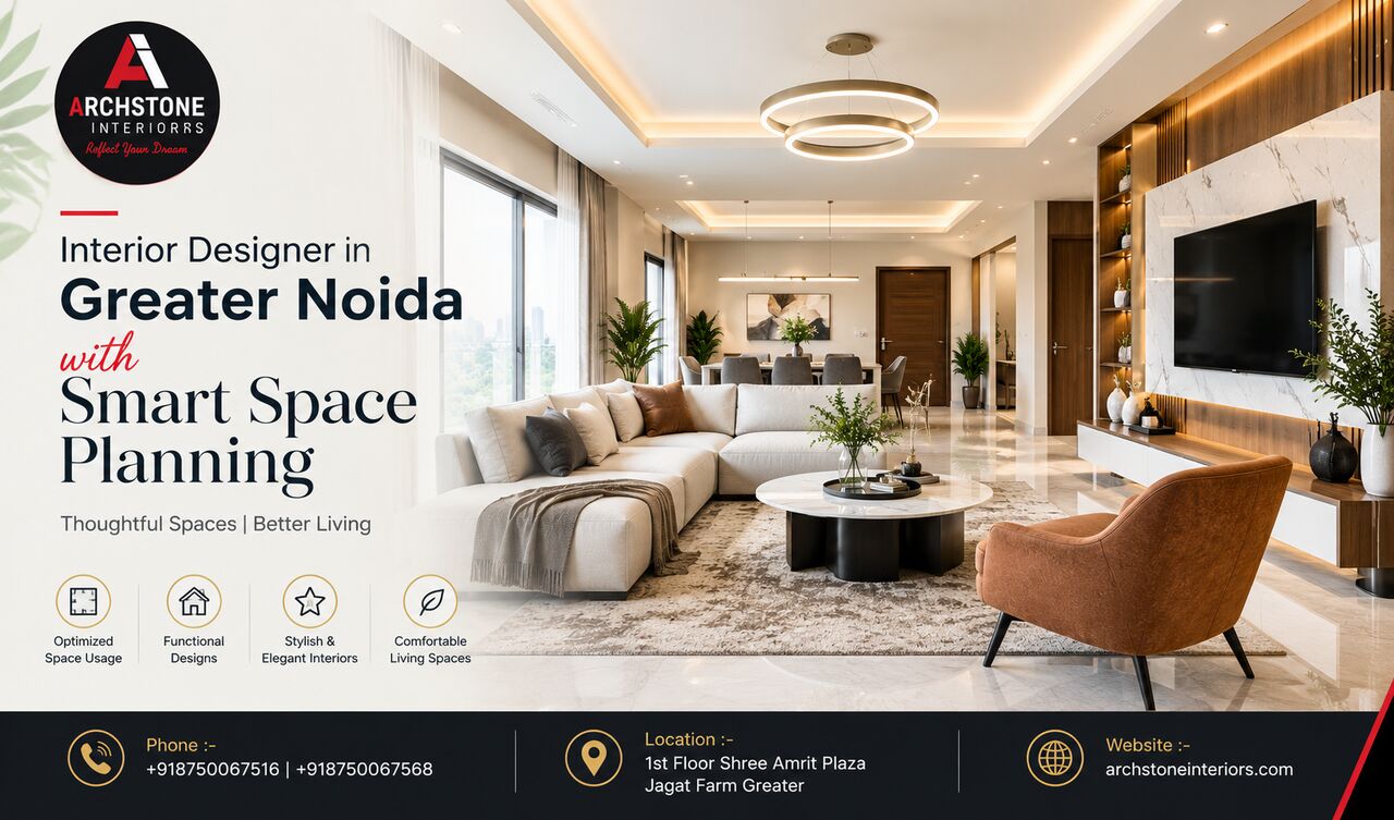 Greater Noida, Interior Design, Interior Designer In Greater Noida For Smart Space Planning