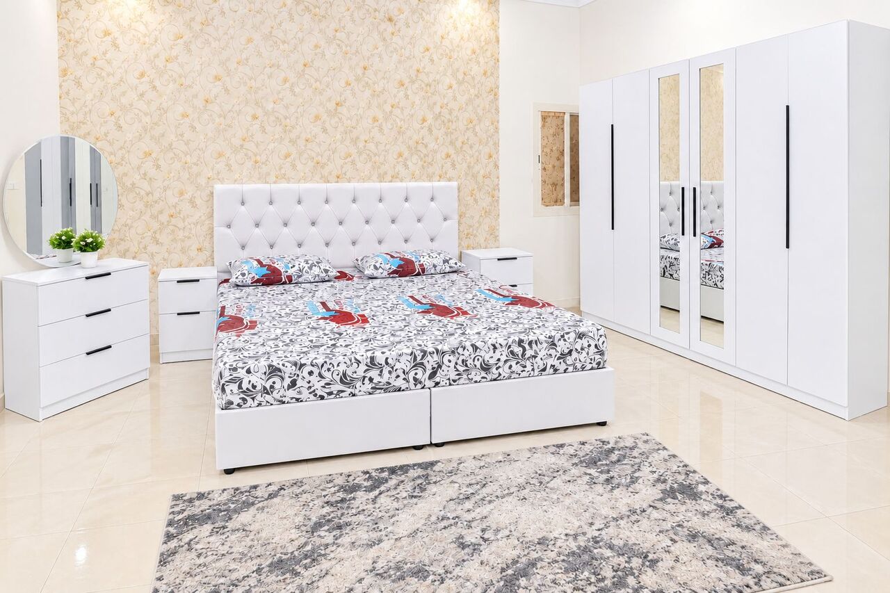 Al Mahjar, Furniture, SAR 1,  Bedroom Set Available Single Bed And Medium Bed And Double Bed All Sizes Wardrobe