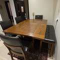 SAR 1050,  Ville 6-seater Dining Table - Home Center - Solid Wood