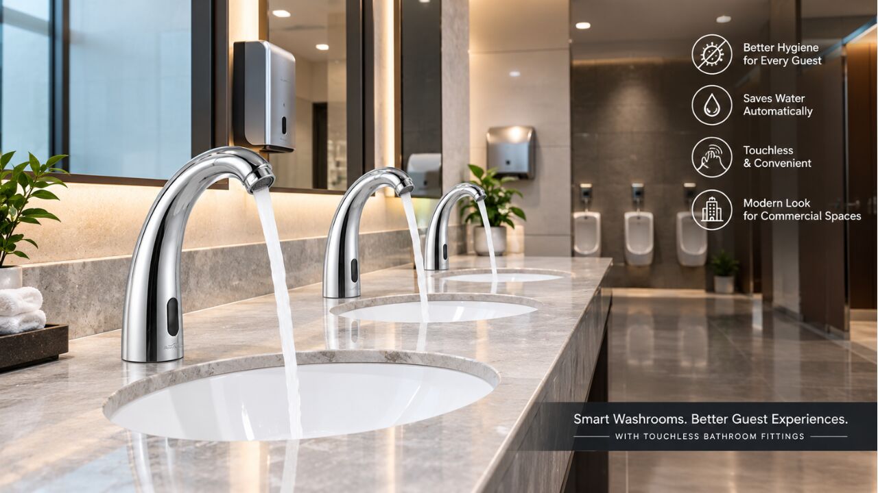 Ghaziabad, Electronics, INR 1,  Why Hotels Need A Sensor Faucet For Touchless Washrooms | Bharat Photon