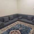 SAR 1800,  Urgent Sale Due To Relocation - Elegant Sofa Set & Custom-Made L-Shaped Majlis Seating