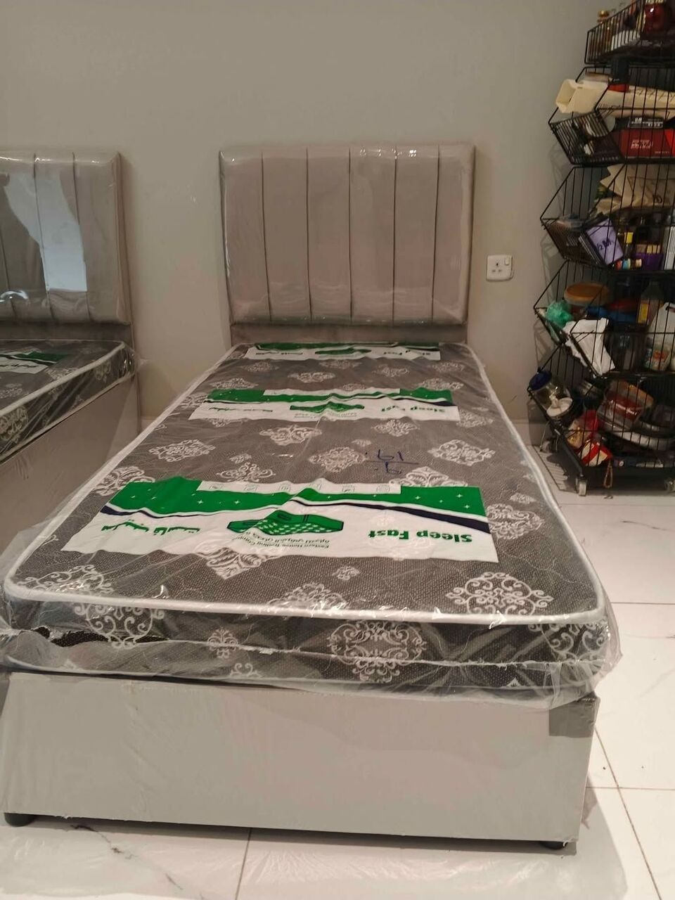 Jeddah, Furniture, SAR 5,  New Single Bed With Matress Available In Low Price