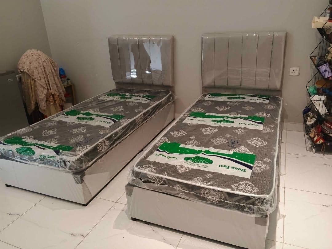 Jeddah, Furniture, SAR 5,  New Single Bed With Matress Available In Low Price