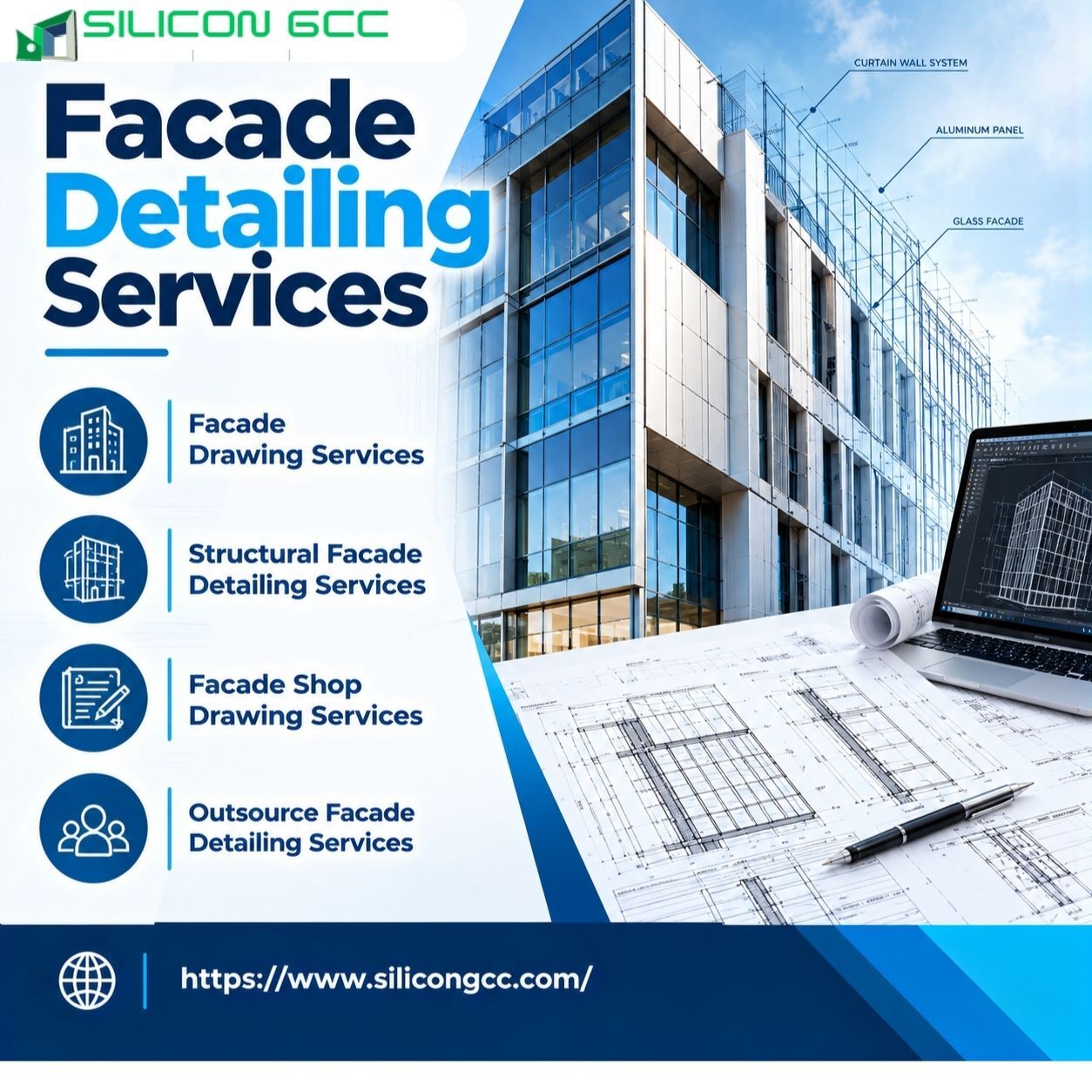 Dubai, Creative, Professional Facade Detailing Services For Accurate Project Drawings