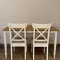 SAR 500,  Wooden Table With 2 Chairs