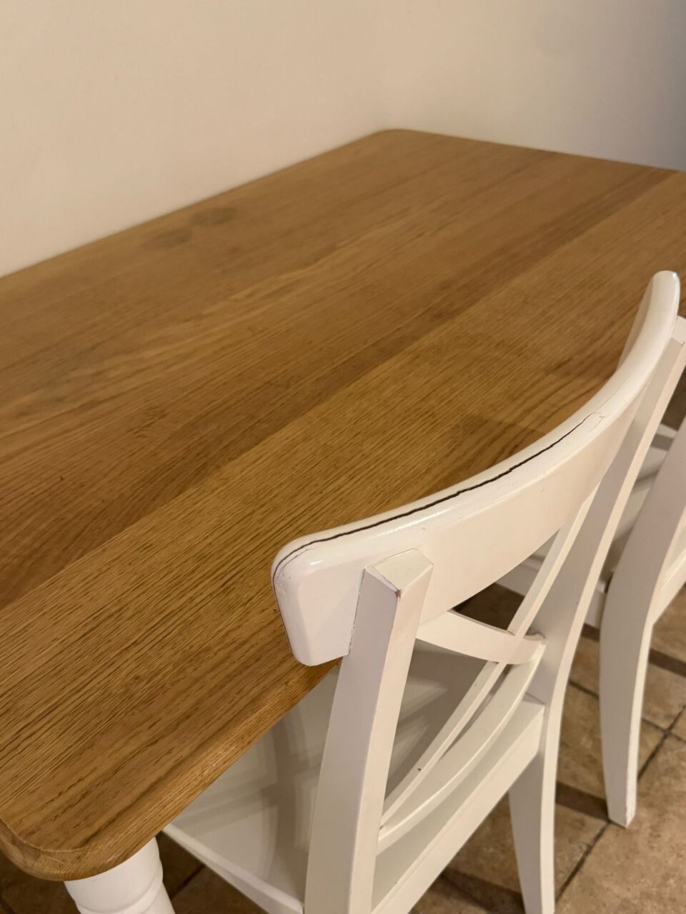 Riyadh, Furniture, SAR 500,  Wooden Table With 2 Chairs