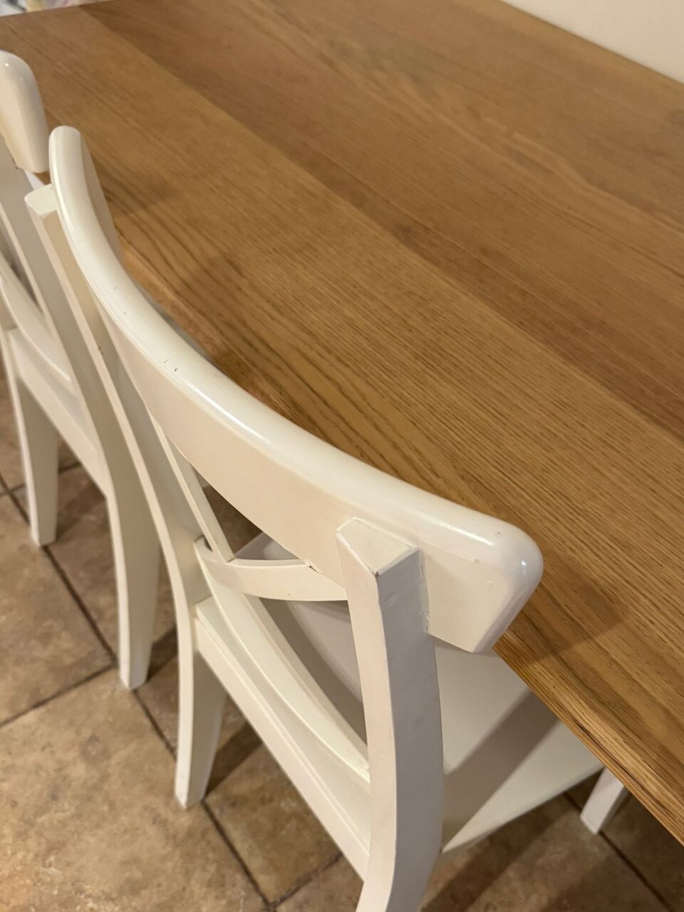 Riyadh, Furniture, SAR 500,  Wooden Table With 2 Chairs