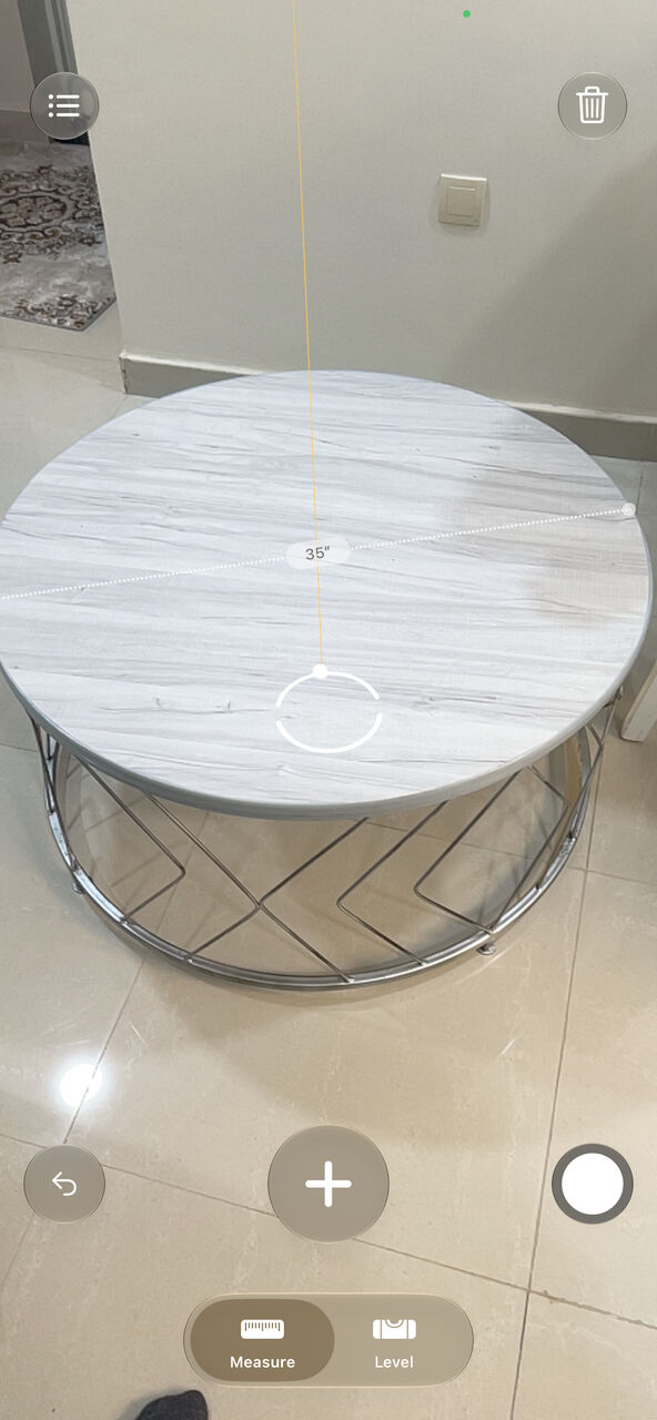 Al Rabie, Furniture, SAR 135,  Modern Round Coffee Table For Sale