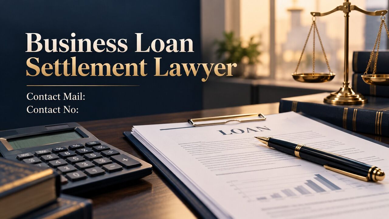 Ghaziabad, Legal, How Can A Business Loan Settlement Lawyer Help Your Company Manage Debt?