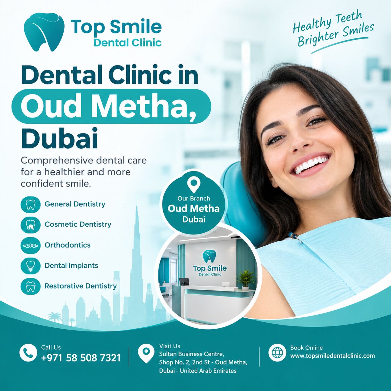 Dubai, Dental, Dental Clinic In Oud Metha Dubai | Top Smile Dental Clinic