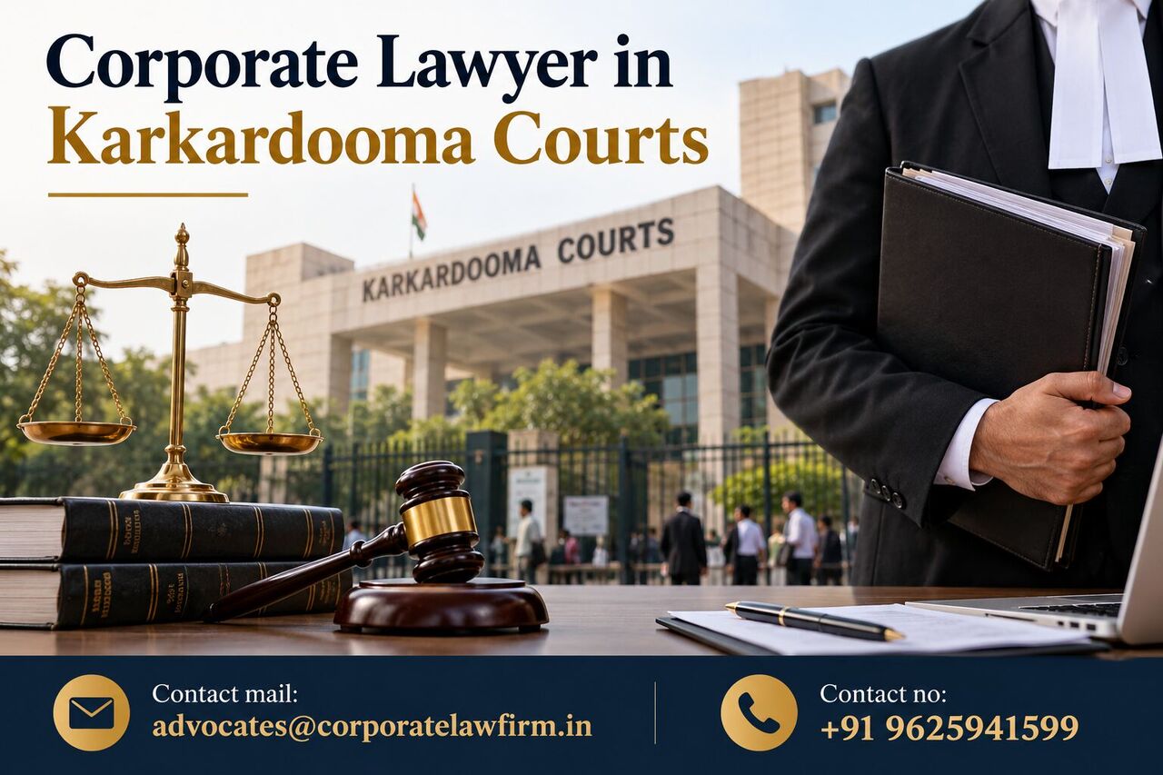 Ghaziabad, Legal, Need A Corporate Lawyer In Karkardooma Courts For Your Business Dispute?